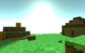 Bright light in Minecraft